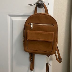 GAP suede minish backpack